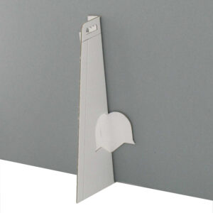 Standaard karton zelfklevend 24cm wit