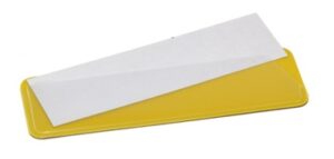 Magnetic pocket 58x100mm, geel, (50x)