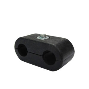 Draadklem zwart tbv draad 8mm