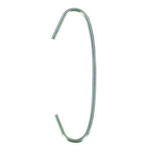 C-haak 62mm materiaaldikte 2mm (100x)