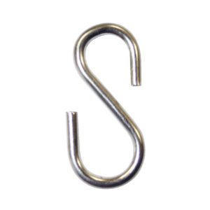 S-haak 22mm lang (10x)
