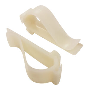 Prijskaartklem wit (10x)