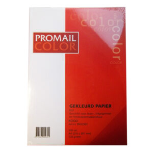 Papier A4 rood 120 gr/m², 100 vel