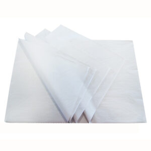 Zijdevloeipapier 50x75cm wit 22gr/m²