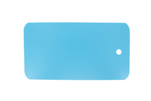 PVC label blauw 120x65mm (1.000x)