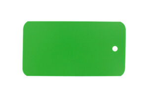 PVC label groen 120x65mm (1.000x)