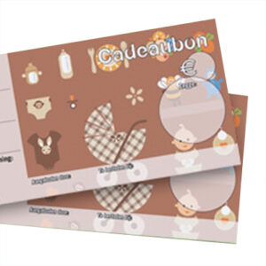 Cadeaubon 10x15cm baby met envelop (50x)
