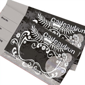 Cadeaubon 10x15cm deco met envelop