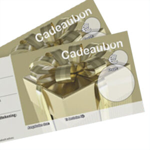 Cadeaubon 10x15cm present met envelop