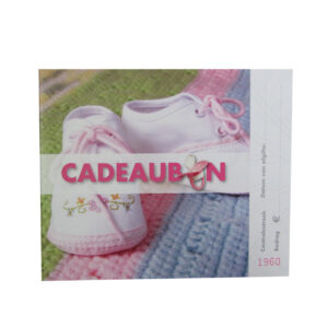 Cadeaubon 15,5x13cm  + envelop