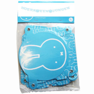 Vlaglijn "hoera een jongen" nijntje