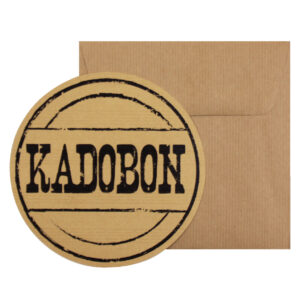 Cadeaubon 13x13cm + envelop