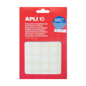 Etiket 19mm wit Apli 01628 (400x)