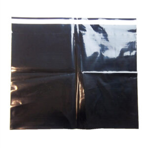 Verzendzakken 40x30cm zwart 105mu (1x)