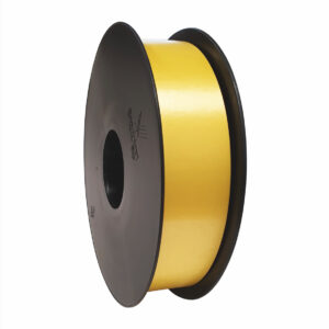 Cadeaulint 31mm x 100 meter geel
