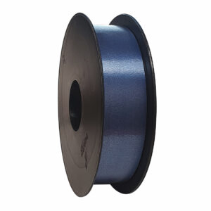 Cadeaulint 31mm x 100 meter donkerblauw