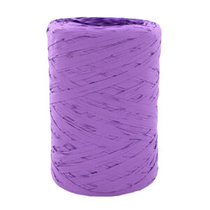 Raffia paars 5mm x 100 meter