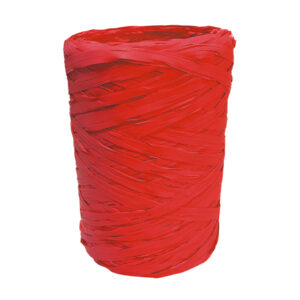 Raffia rood 5mm x 100 meter