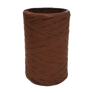 Raffia bruin 5mm x 100 meter