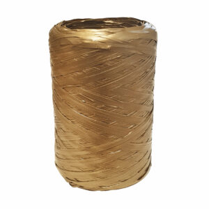Raffia goud 5mm x 100 meter