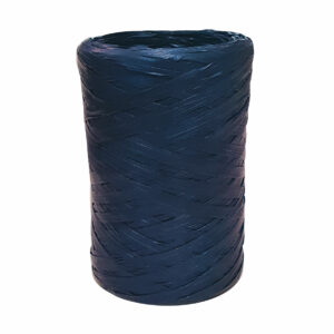 Raffia donkerblauw 5mm x 100 meter