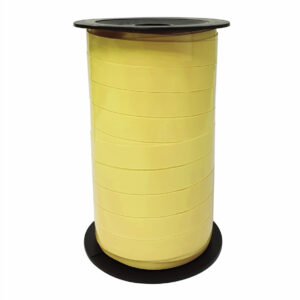 Cadeaulint lak geel 10mm x 50 meter