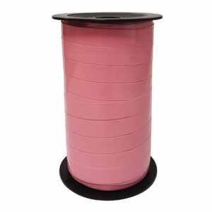 Cadeaulint lak roze 10mm x 50 meter
