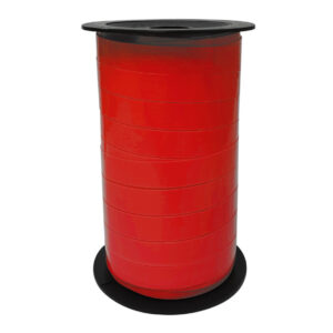 Cadeaulint lak rood 10mm x 50 meter