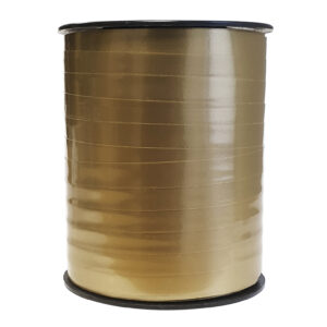 Cadeaulint lak goud 10mm x 250 meter