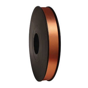 Cadeaulint metallic mat koper 14mm