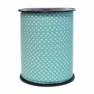 Cadeaulint dots mintgroen 10mm x 250mtr