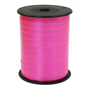 Cadeaulint fluor roze 10mm x 250 meter