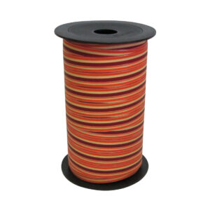 Cadeaulint streep rood oranje 10mm