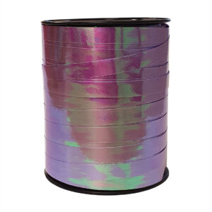 Cadeaulint parelmoer lila 10mm x 250m