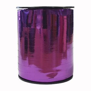 Cadeaulint metallic paars 10mm