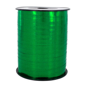 Cadeaulint metallic groen 5mm x 500mtr