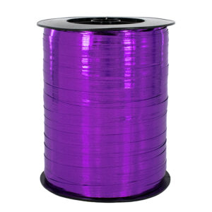 Cadeaulint metallic paars 5mm x 500mtr