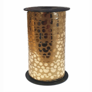 Cadeaulint cirkel goud 10mm x 50 meter