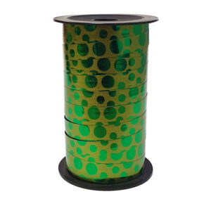 Cadeaulint cirkel groen 10mm x 50 meter