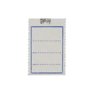 Aandruketiket 22x34mm (1000x)