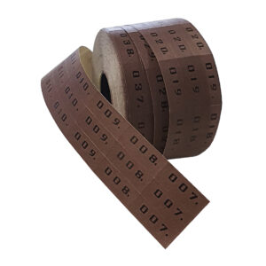 Schoengelijkheidsnummer bruin 3x 000-999