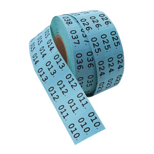 Schoengelijkheidsnummer blauw 3x 000-999