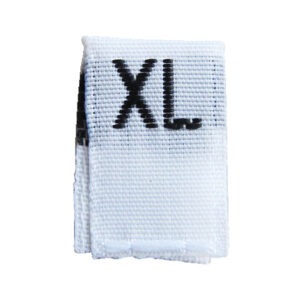 Maatetiketten innaaibaar w/z XL