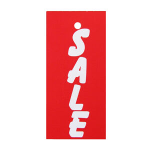 Hangetiket SALE rood wit (1000x)