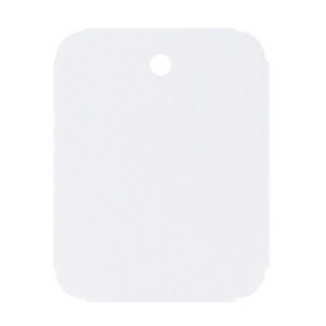 Hangetiket 32x40.7mm wit (1000x)