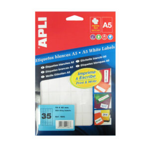 Etiket 19x40mm Apli 01866 ( 595x) perm.