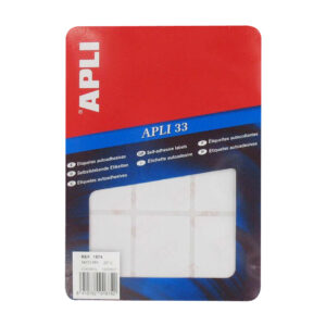 Etiket 34x53mm - Apli 01874 - 204 stuks