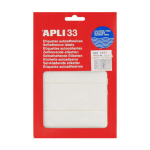 Etiket 38x102mm - Apli 01877 - 102 stuks