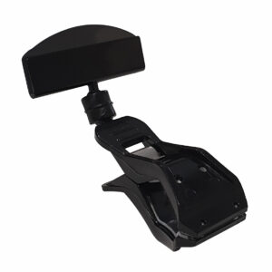 Prijskaartklem met knijper zwart (1x)