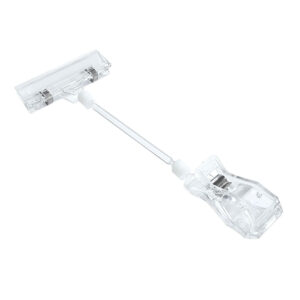 Prijskaartklem clip 10cm breed 8cm